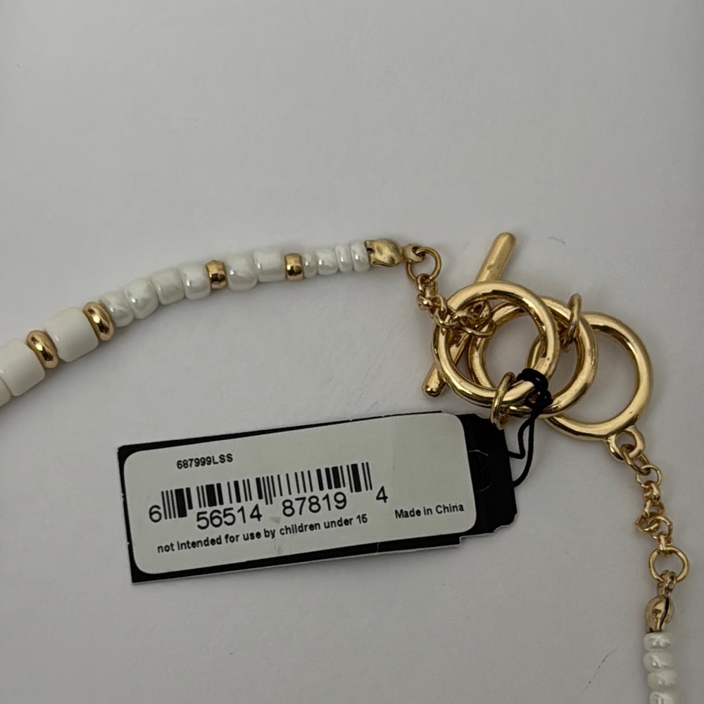 Laundry By Shelli Segal Women's Multicolor Beaded Necklace NWT - Picture 5 of 6